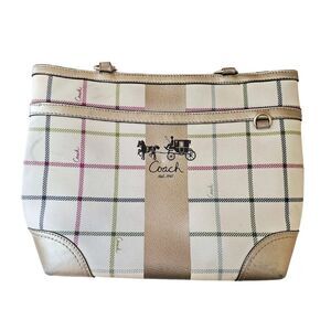 Coach Heritage Tattersall Bag
